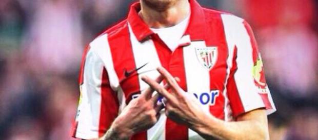 Ibai Gómez en su etapa anterior en el Athletic Ibai Gómez en su etapa anterior en el Athletic