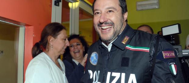 Matteo Renzi contro Matteo Salvini. Matteo Renzi contro Matteo Salvini.