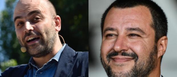 Saviano attacca il ministro dell'interno Salvini. Saviano attacca il ministro dell'interno Salvini.