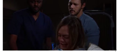 Reese must answer for letting Hope think her baby died. - [CBS / YouTube screencap]