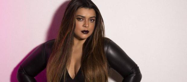A cantora chamou a atenção nas redes sociais A cantora chamou a atenção nas redes sociais