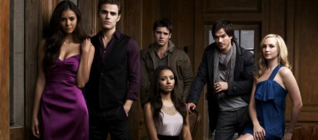 Elenco de The Vampire Diaries (Divulgação) Elenco de The Vampire Diaries (Divulgação)