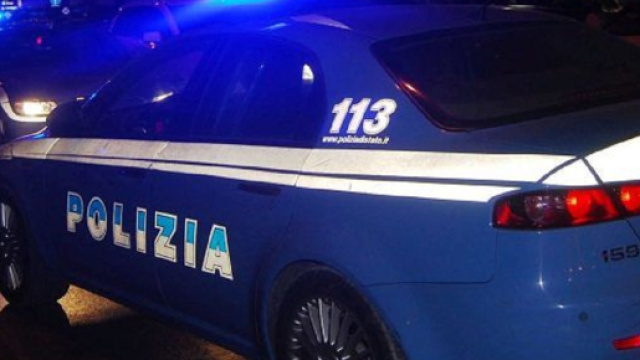 Polizia di Nard&ograve; in provincia di Lecce.