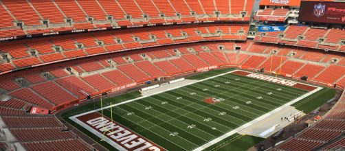 FirstEnergy stadium, the home of the Cleveland Browns. [image source: Jon Ridinger- Wikimedia Commons]