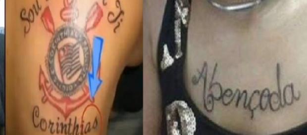 Tatuagens são marcas definitivas que não permitem erros. (Foto/Reprodução via Super Mistérios). Tatuagens são marcas definitivas que não permitem erros. (Foto/Reprodução via Super Mistérios).