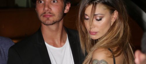 Belen Rodriguez e Stefano De Martino beccati insieme alla settimana della moda di Milano.