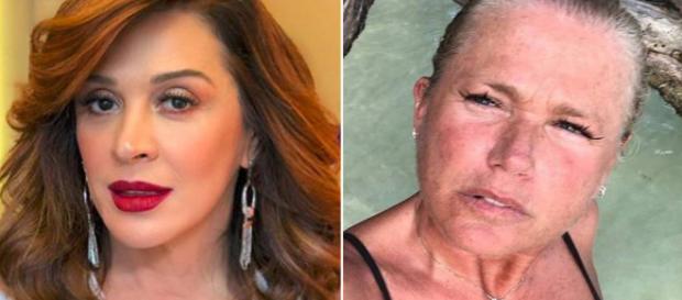 Claudia Raia e Xuxa Meneghel (Reprodução/Instagram) Claudia Raia e Xuxa Meneghel (Reprodução/Instagram)
