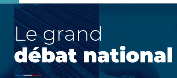 Le site Internet du grand débat national mis en ligne Le site Internet du grand débat national mis en ligne
