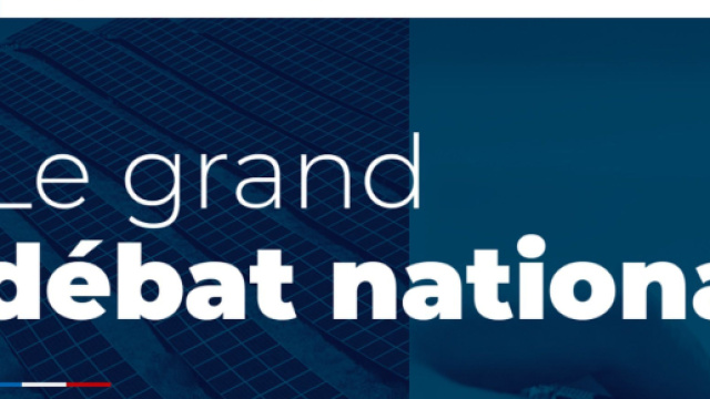 Le site Internet du grand débat national mis en ligne