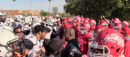 Soni Fonua appears to be a Nebraska football fan. - [focuzed7 / YouTube screencap]