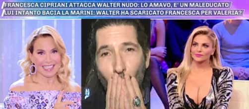 GF Vip, Francesca Cipriani contro Walter Nudo: 'Con me è stato un maleducato'