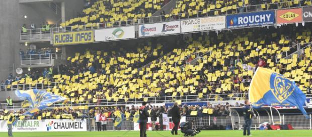 Champions Cup 2018 : Clermont - Racing, les supporters jaunards au rendez-vous Champions Cup 2018 : Clermont - Racing, les supporters jaunards au rendez-vous