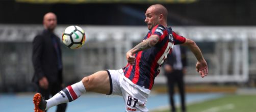 Il difensore del Crotone, Bruno Martella