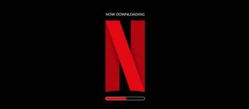 Logo de Netflix en fondo negro