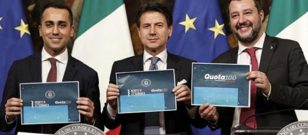 Pensioni, ok dal Cdm al decreto su Quota 100 e Opzione donna: le novità in arrivo: interventi di Salvini, Di Maio e Conte Pensioni, ok dal Cdm al decreto su Quota 100 e Opzione donna: le novità in arrivo: interventi di Salvini, Di Maio e Conte