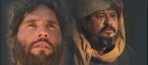 Zaqueu (Hilton Castro) e Jesus (Dudu Azevedo) vão se encontrar Zaqueu (Hilton Castro) e Jesus (Dudu Azevedo) vão se encontrar