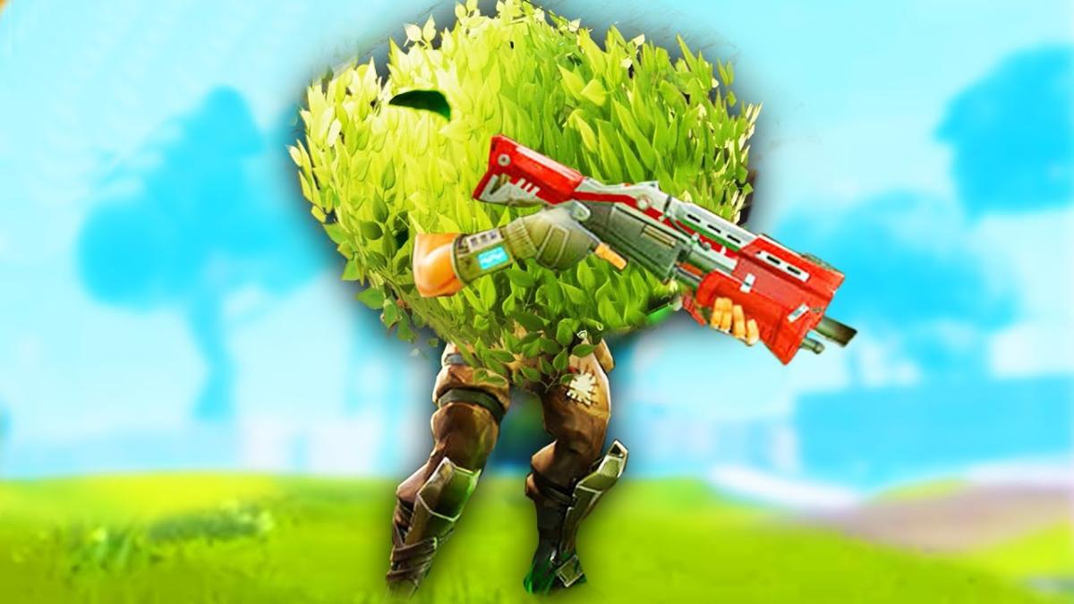 Fortnite Camouflage Bush Epic Games Is Going To Release Huge Buffs For The Bush Item