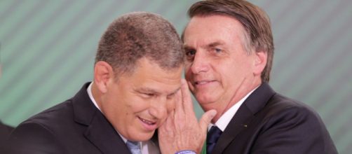 Gustavo Bebianno e Jair Bolsonaro (Arquivo Blasting News)