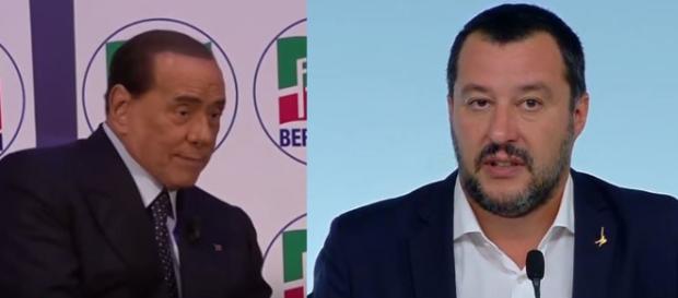 Berlusconi-Salvini il rapporto non sembra essere quello di un tempo Berlusconi-Salvini il rapporto non sembra essere quello di un tempo