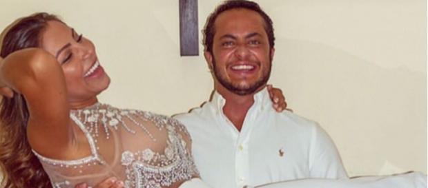 Casal já havia realizado uma cerimônia em Las Vegas. (Foto Reprodução / Instagram) Casal já havia realizado uma cerimônia em Las Vegas. (Foto Reprodução / Instagram)