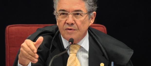 Marco Aurélio diz que tem remetido 'ao lixo' reclamações como as de Flávio Bolsonaro (Foto: José Cruz) Marco Aurélio diz que tem remetido 'ao lixo' reclamações como as de Flávio Bolsonaro (Foto: José Cruz)