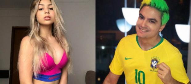 Melody e Felipe Neto viraram assunto nos últimos dias, por conta de polêmica. (Foto: Montagem IstoÉ / Reprodução das Redes Sociais). Melody e Felipe Neto viraram assunto nos últimos dias, por conta de polêmica. (Foto: Montagem IstoÉ / Reprodução das Redes Sociais).