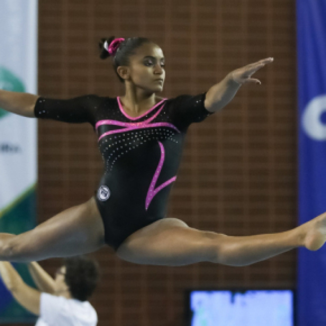 Jackelyne defendeu a seleção brasileira nas categorias de base (Reprodução: Instagram)