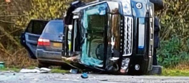 Picture of the car which the prince was driving. (Omage credit: BBC/Youtube screenshot ) Picture of the car which the prince was driving. (Omage credit: BBC/Youtube screenshot )