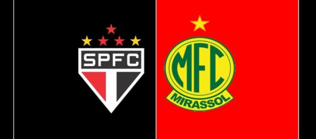 São Paulo x Mirassol: ao vivo (montagem Diogo Marcondes) São Paulo x Mirassol: ao vivo (montagem Diogo Marcondes)