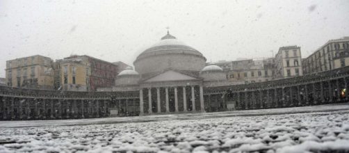 Attesa neve in Campania e a Napoli.