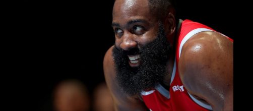 Houston's James Harden has led the NBA with the most three-pointers made so far this season. - [Bleacher Report / YouTube screencap]