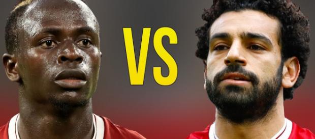 Mané e Salah (Imagem via Youtube) Mané e Salah (Imagem via Youtube)