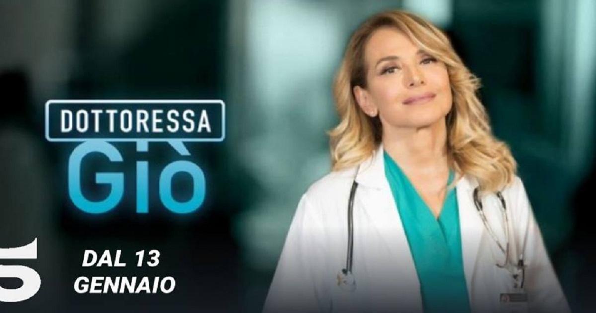 La dottoressa Giò torna su Canale 5 Barbara D'uso di nuovo in camice La dottoressa Giò torna su Canale 5 Barbara D'uso di nuovo in camice