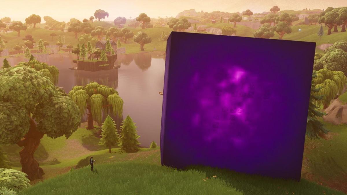 Pictures From Fortnite Of Kevin The Cube Fortnite Players Have Spotted Kevin The Cube In The Game