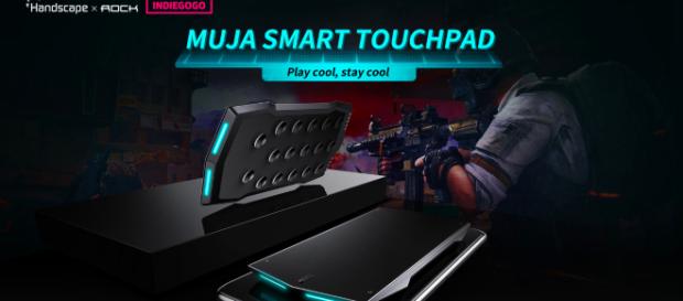 Muja Gamepad for Android and iOS device -YouTube/Handscape Inc. Muja Gamepad for Android and iOS device -YouTube/Handscape Inc.