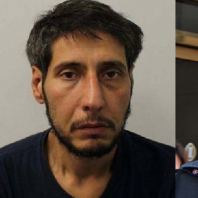 The captured thief does not look like David Schwimmer from "Friends." [Image suspect courtesy Blackpool Police/Schwimmer Gordon Correll/Flickr]