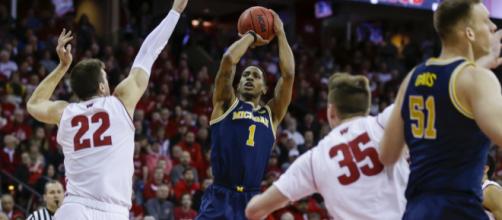 The Wolverines lost their first game of the 201-19 season against Wisconsin. [Image via MLive/YouTube]