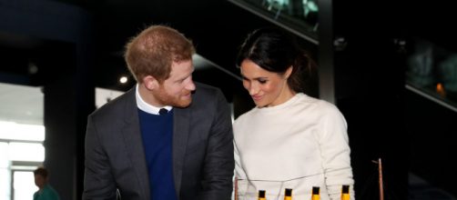 Prince Harry and Meghan Markle welcome New Zealand Prime Minister in London. [Image source: Northern Ireland Office/Wikimedia Commons CC BY 2.0]