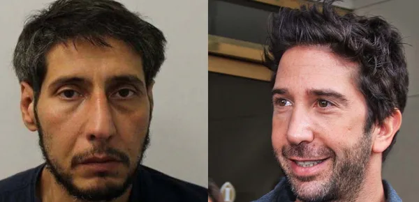 The captured thief does not look like David Schwimmer from "Friends." [Image suspect courtesy Blackpool Police/Schwimmer Gordon Correll/Flickr]