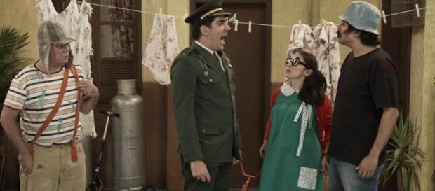 Globo apresentou paródia do Chaves, criticando o presidente Jair Bolsonaro (Reprodução: Globo) Globo apresentou paródia do Chaves, criticando o presidente Jair Bolsonaro (Reprodução: Globo)