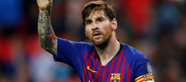 Messi le capitaine du FC Barcelone Messi le capitaine du FC Barcelone