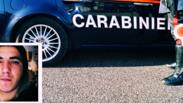 Le indagini sulla morte di Diego Baltolu, nella foto piccola sinistra, sono state affidate ai Carabinieri.