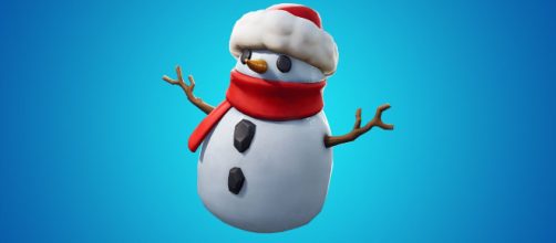 Fortnite patch v7.20 adds Sneaky Snowman. [image source: Fortnite/YouTube screenshot]