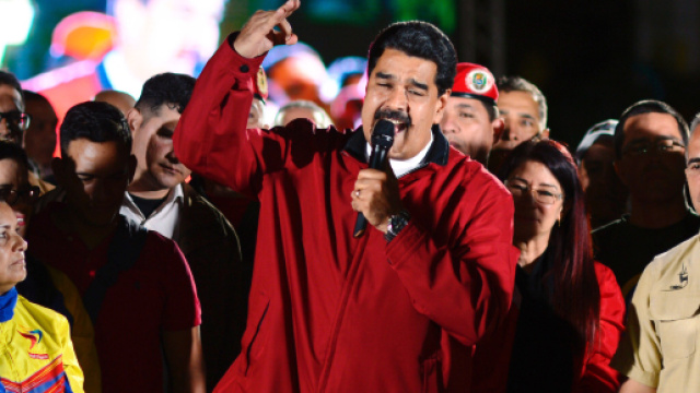 Maduro è crisi in Venezuela -foto tratta da time.com