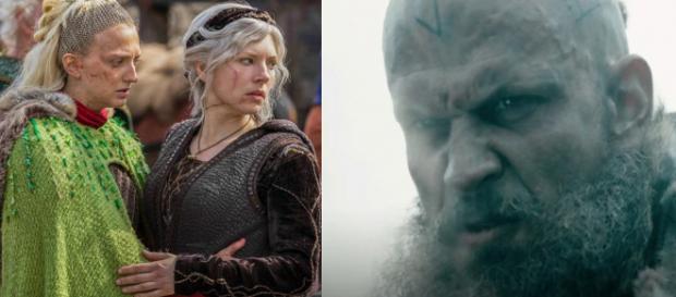 Lagertha e Floki (Reprodução - History) Lagertha e Floki (Reprodução - History)