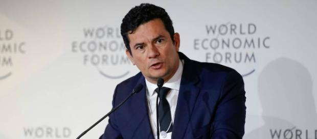 Ministro da Justiça, Sergio Moro, durante evento em Davos, na Suíça (Alan Santos/PR) Ministro da Justiça, Sergio Moro, durante evento em Davos, na Suíça (Alan Santos/PR)