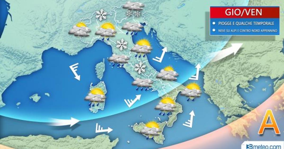 Previsioni Meteo Per La Giornata Di Domani: Tempo Stabile Sulle Regioni ...