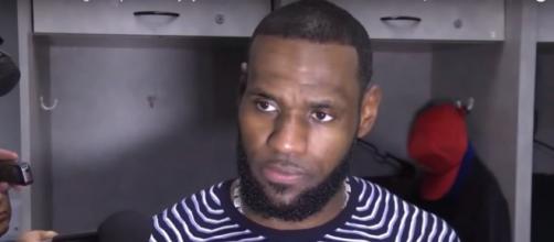 LeBron James gives an update on his injury, image credit (YouTube, ESPN)