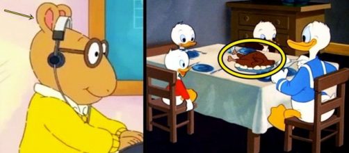 Momentos sem lógicas nos desenhos animados. (Foto/montagem:incrivel.club)