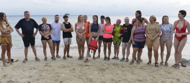 Imagen de archivo del reality show Supervivientes Imagen de archivo del reality show Supervivientes
